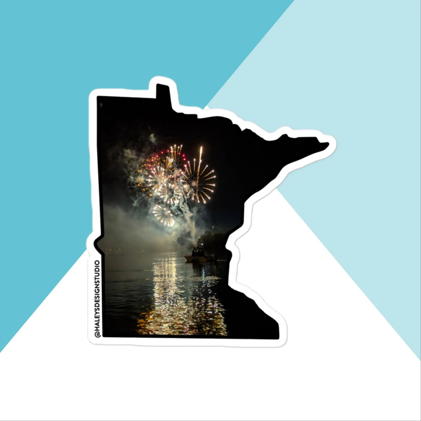 Minnesota 4th of July Vinyl Sticker North Owl Apparel