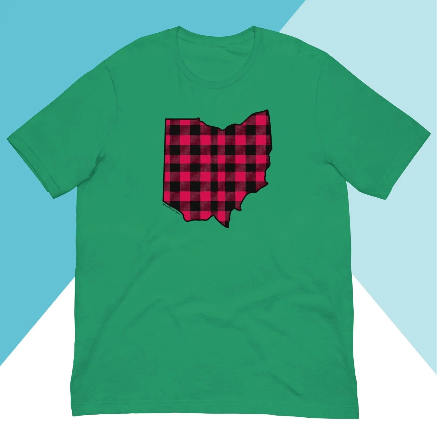 Ohio Buffalo Plaid Unisex Shirt North Owl Apparel