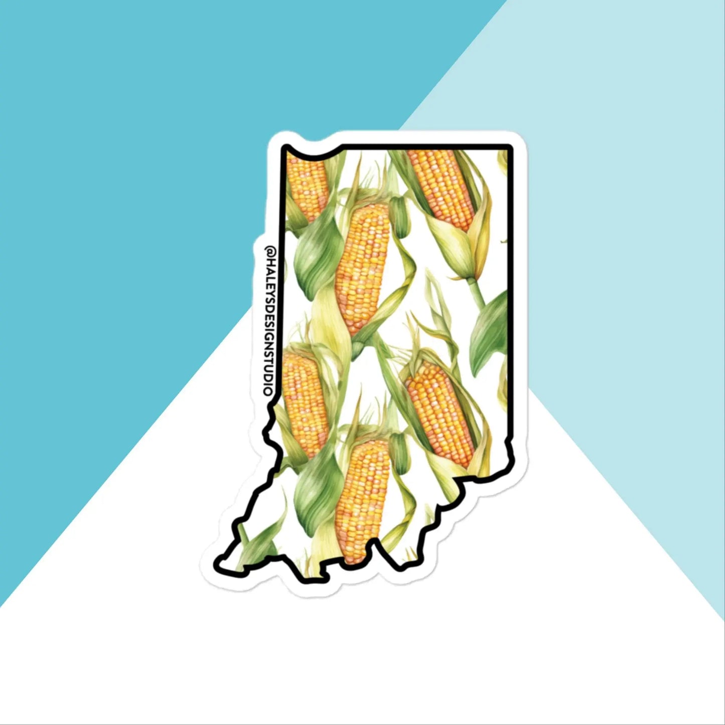 Indiana Sweet Corn Cob Vinyl Sticker North Owl Apparel