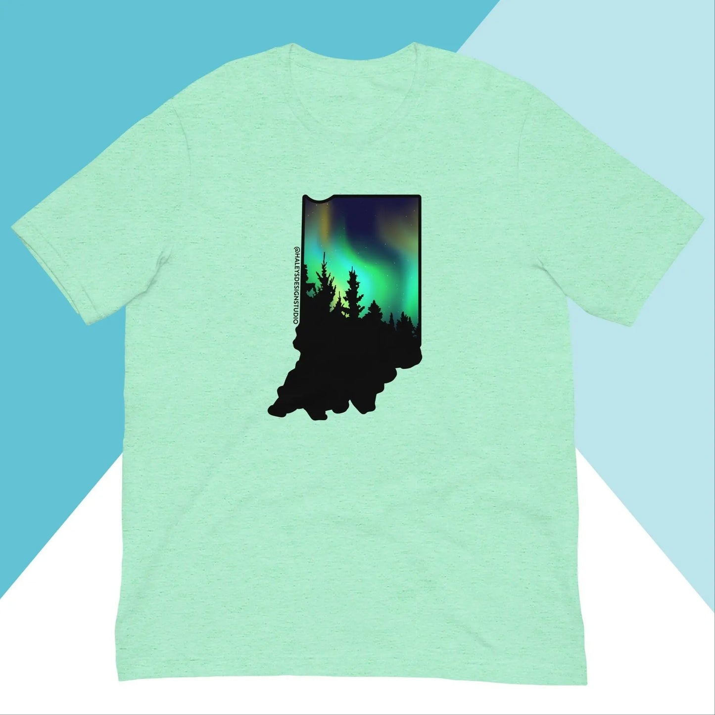 Indiana Northern Lights Unisex Shirt North Owl Apparel