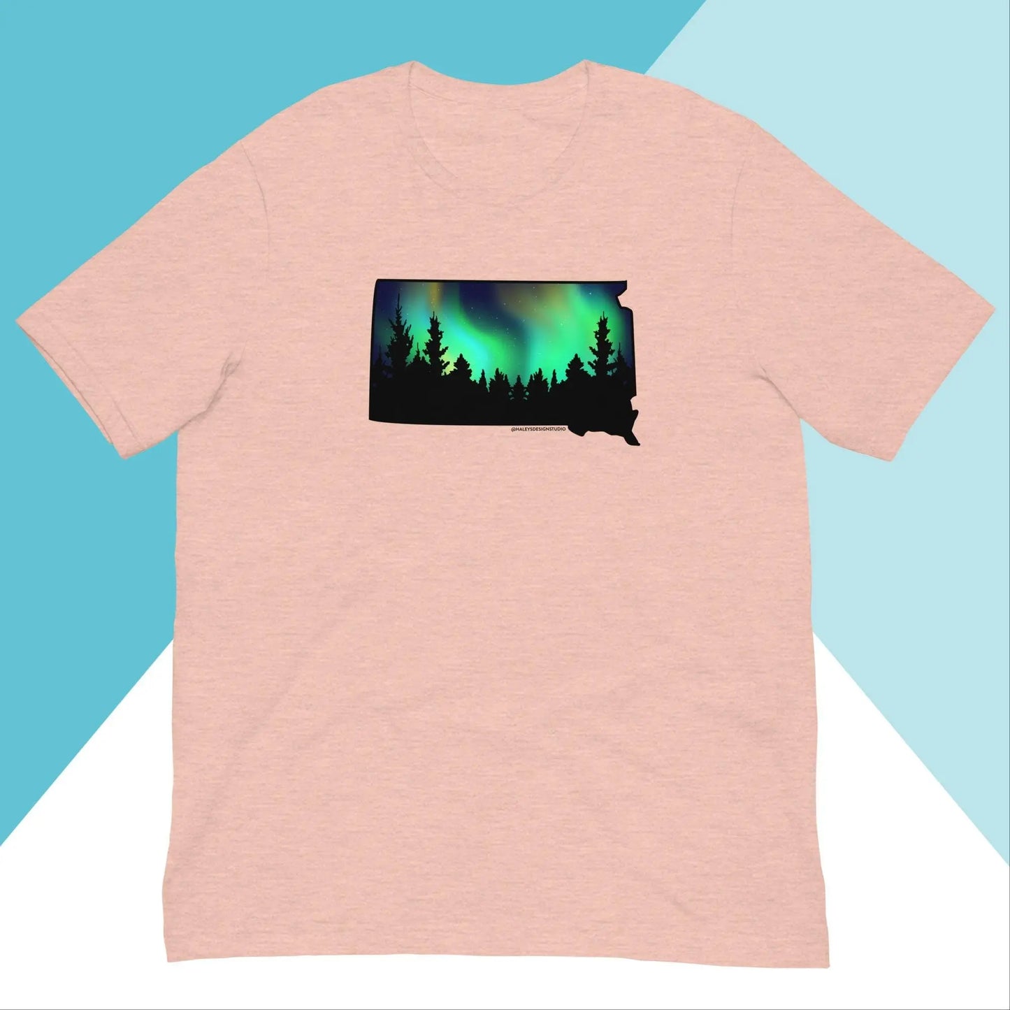 South Dakota Northern Lights Unisex Shirt North Owl Apparel