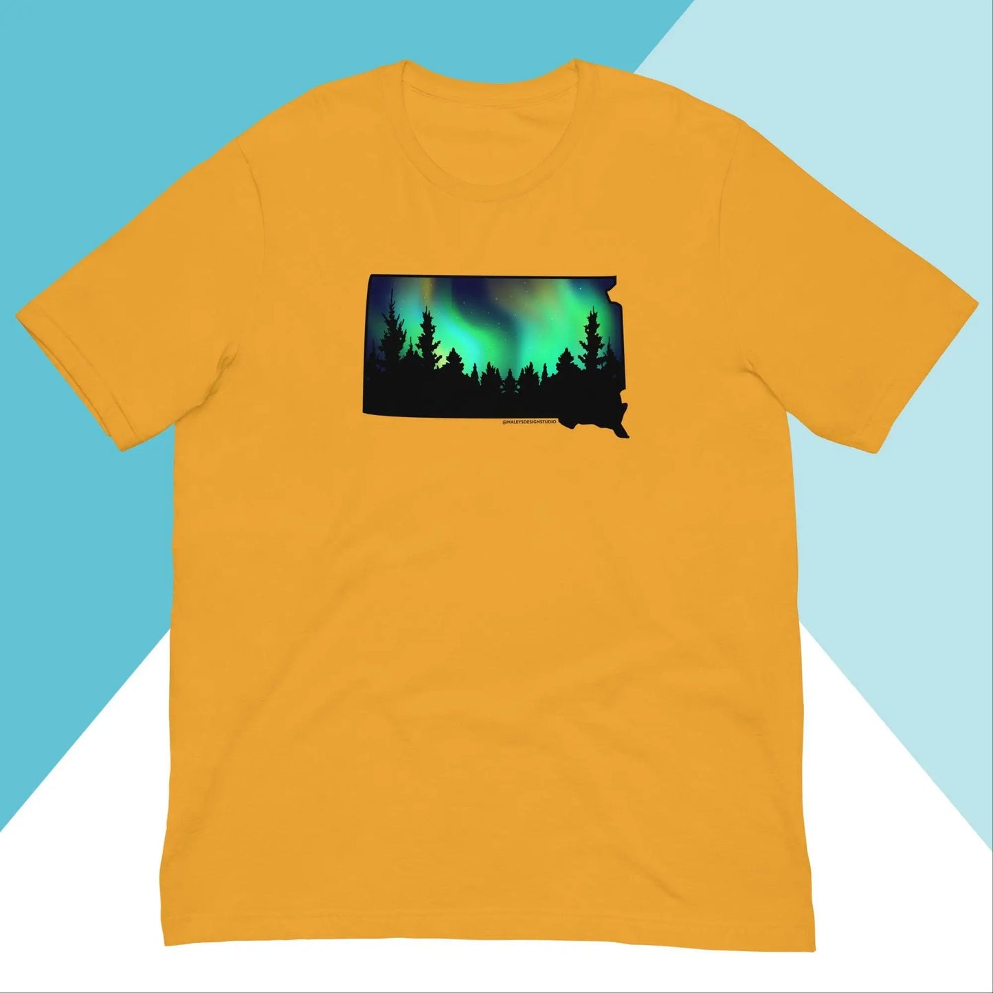 South Dakota Northern Lights Unisex Shirt North Owl Apparel