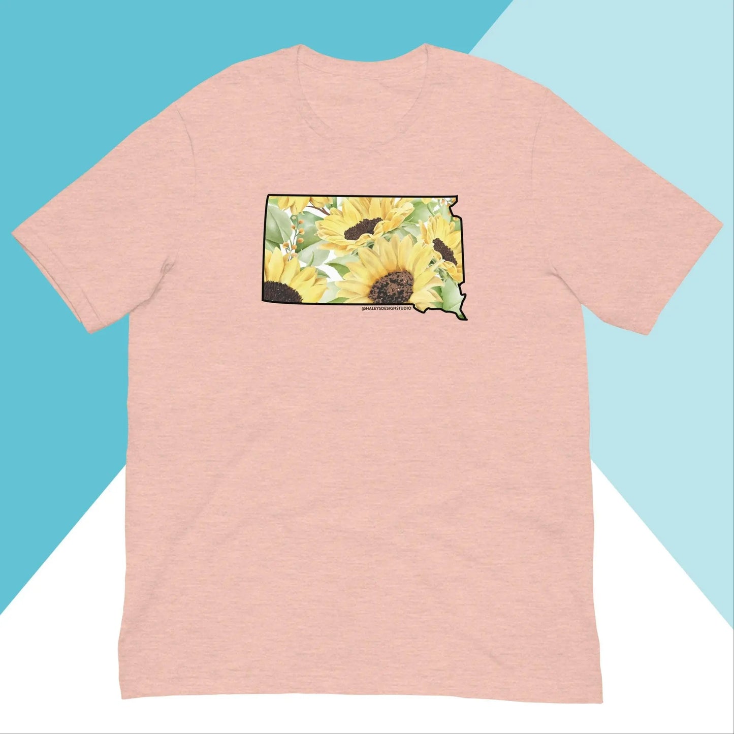 South Dakota Sunflower Iowa Unisex Shirt North Owl Apparel