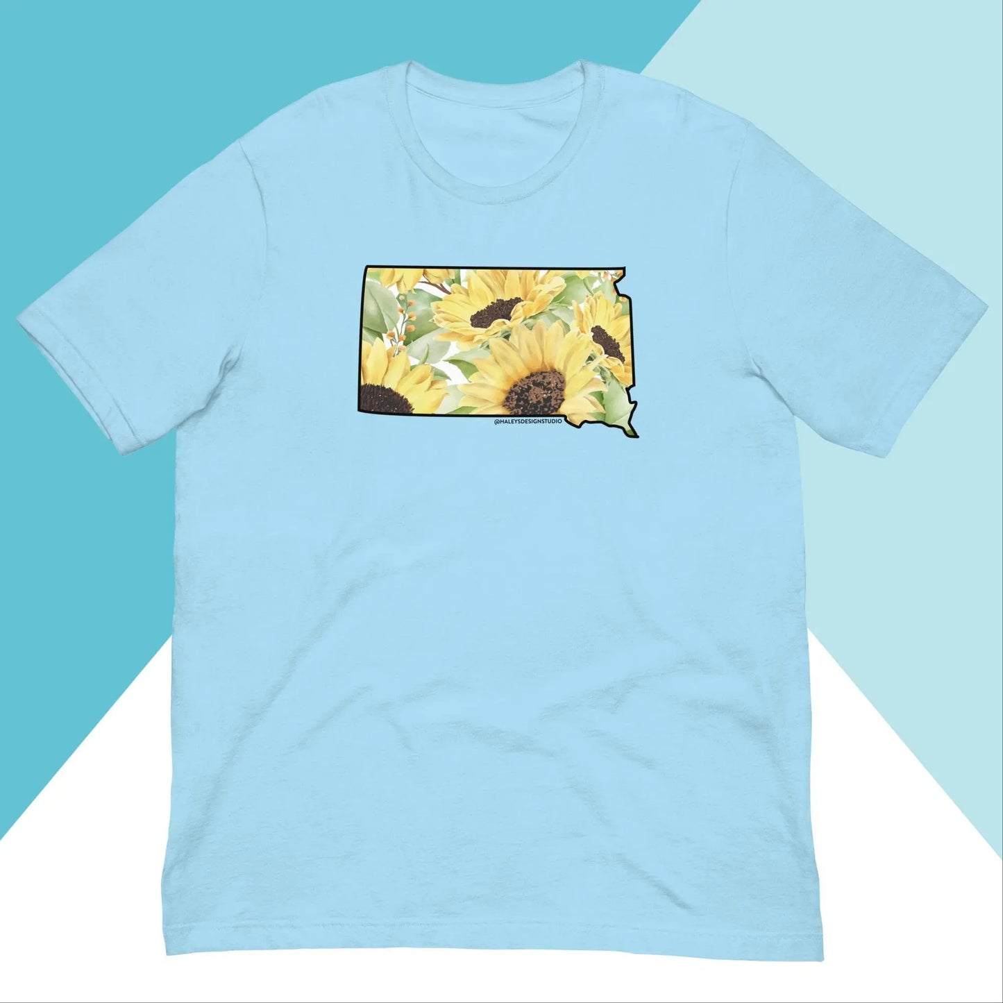 South Dakota Sunflower Iowa Unisex Shirt North Owl Apparel