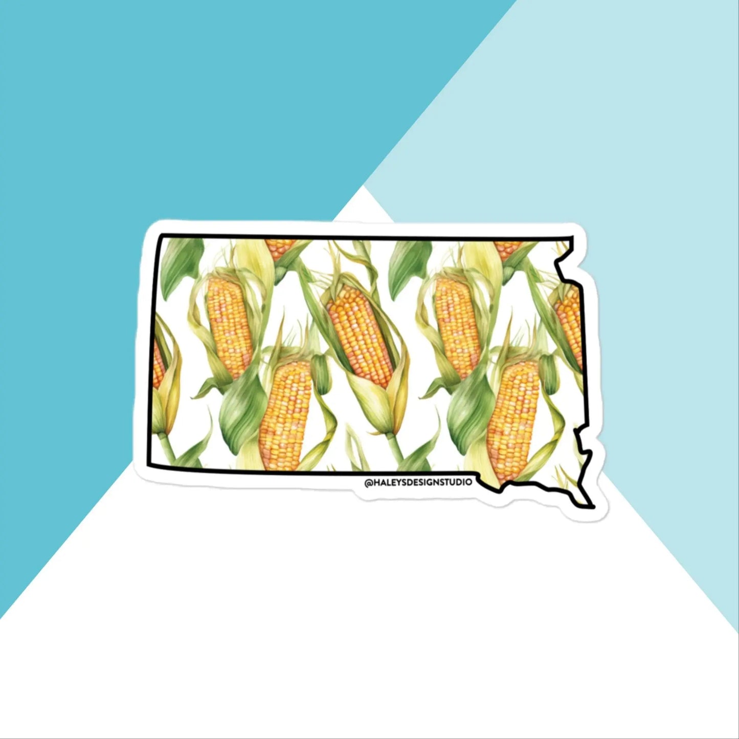 South Dakota Sweet Corn Cob Vinyl Sticker North Owl Apparel
