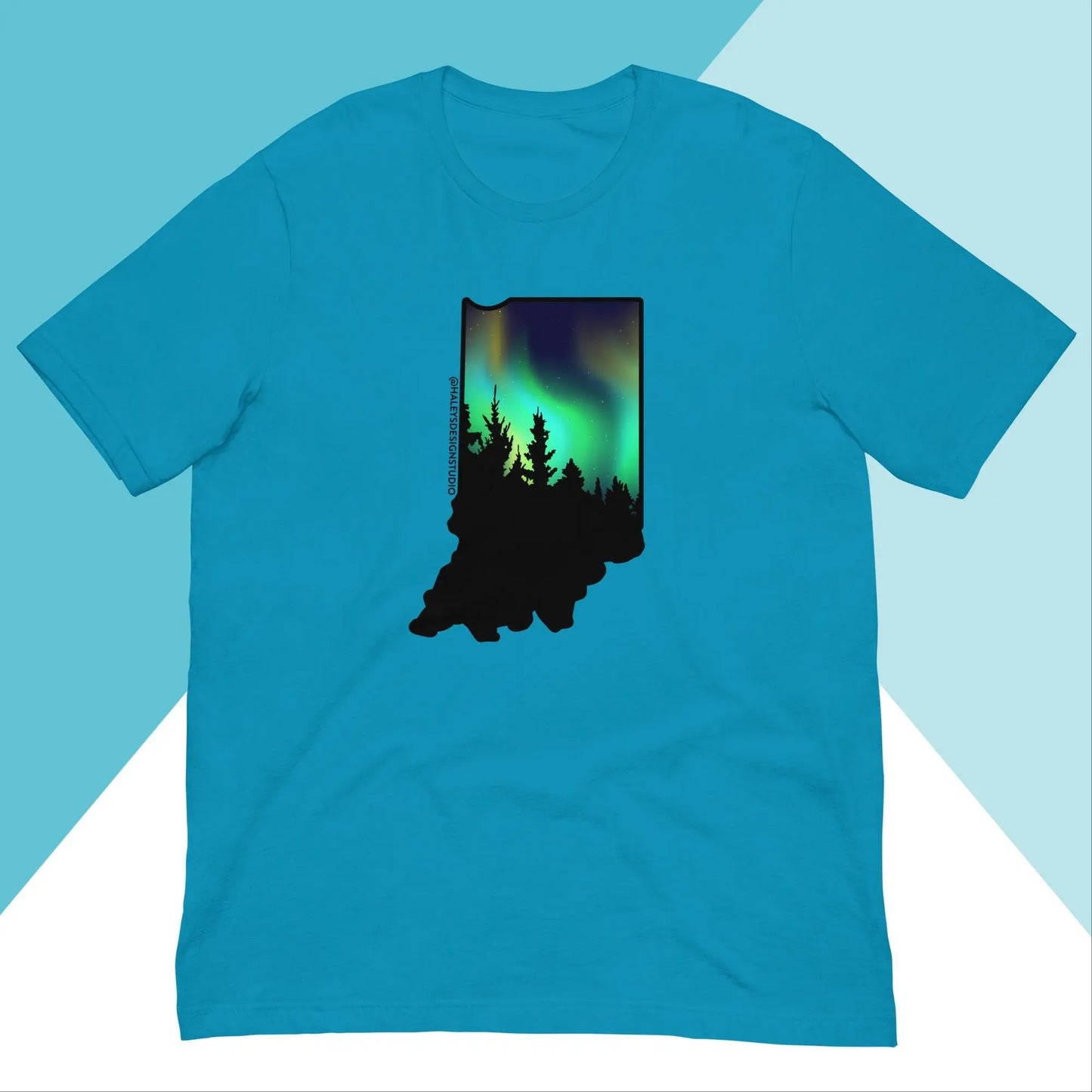 Indiana Northern Lights Unisex Shirt North Owl Apparel