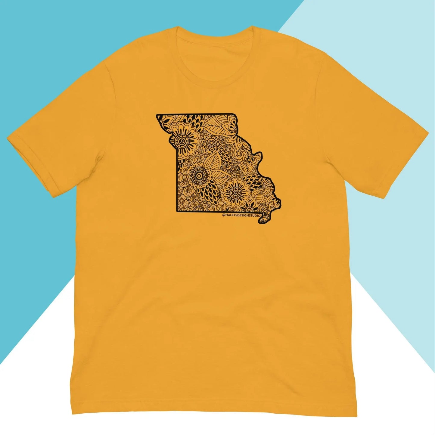 Missouri Floral Mandala Unisex Shirt North Owl Apparel