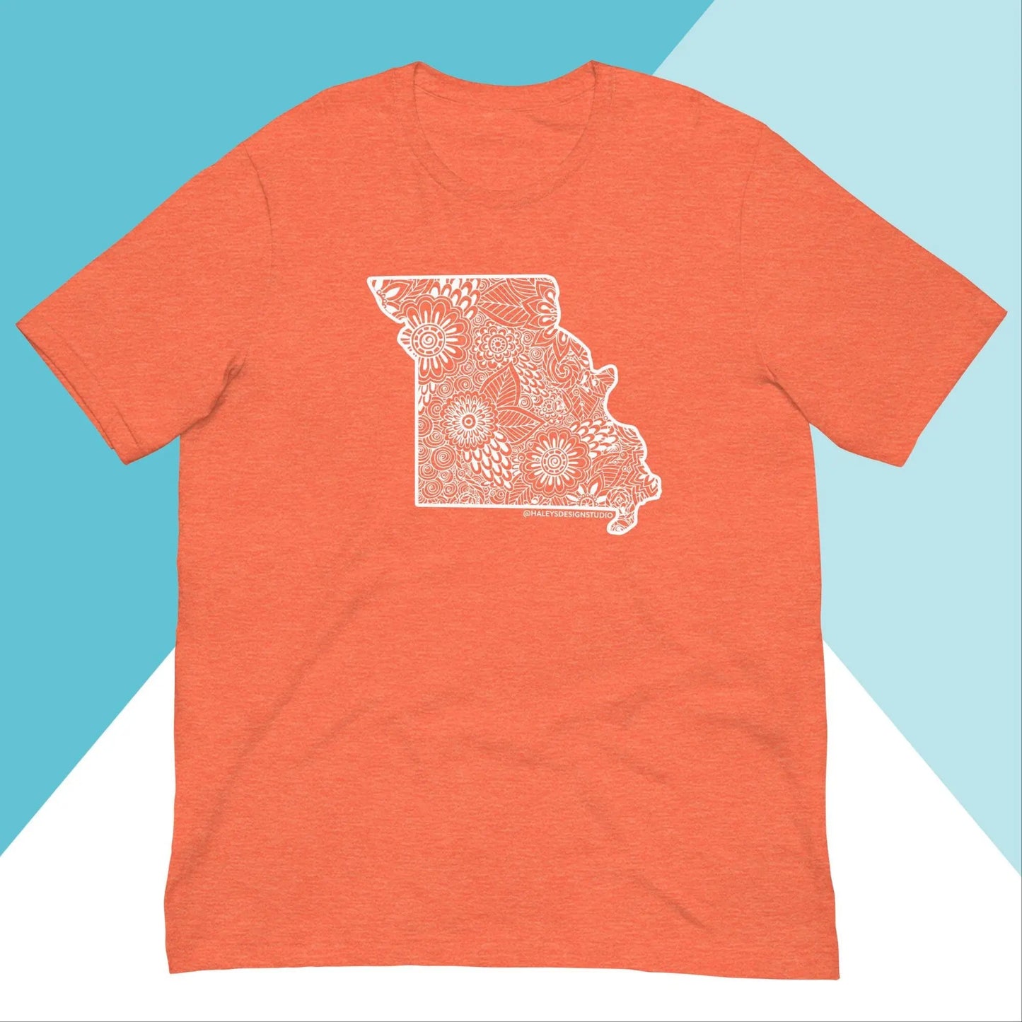 Missouri Floral Mandala Unisex Shirt North Owl Apparel