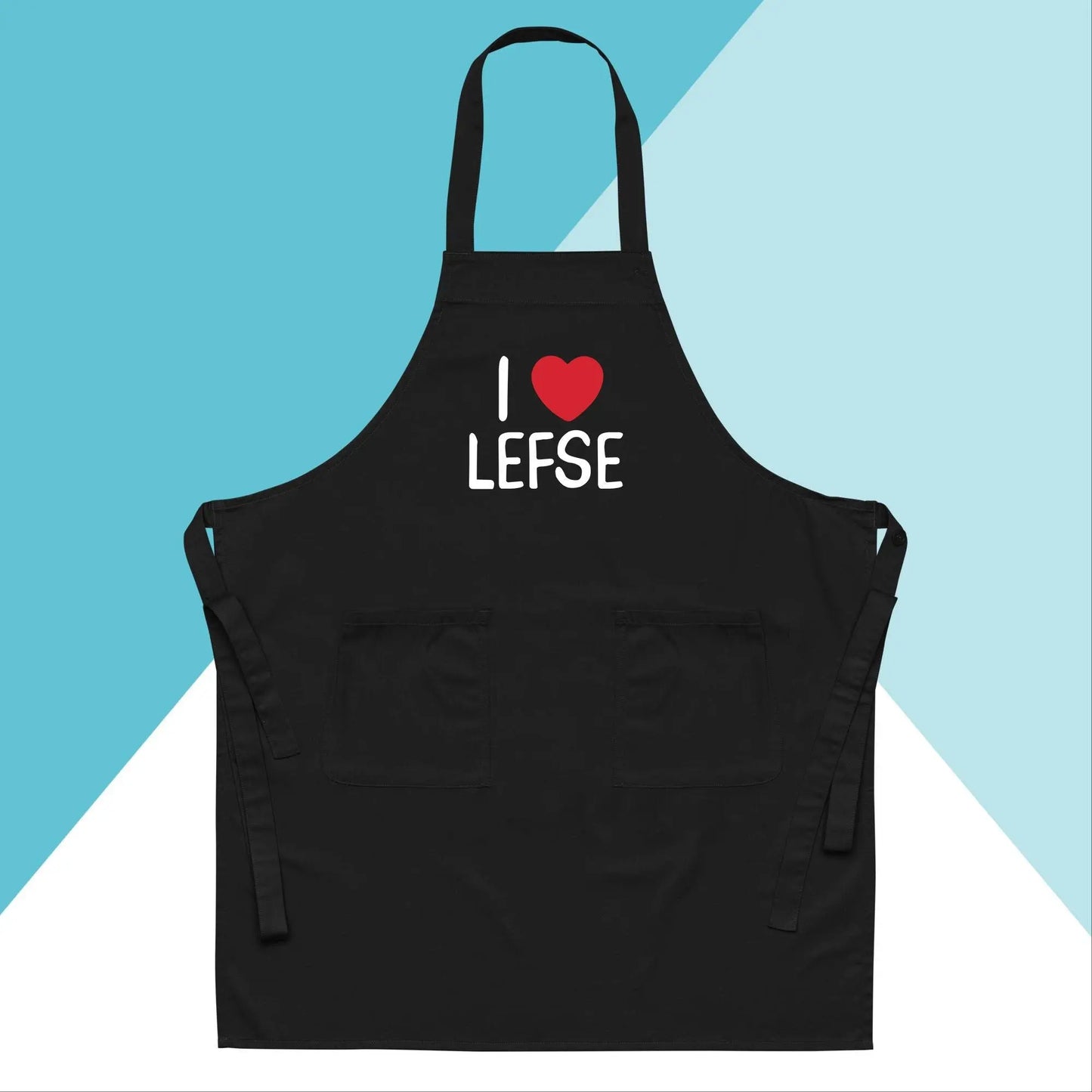 I Love Lefse Apron North Owl Apparel