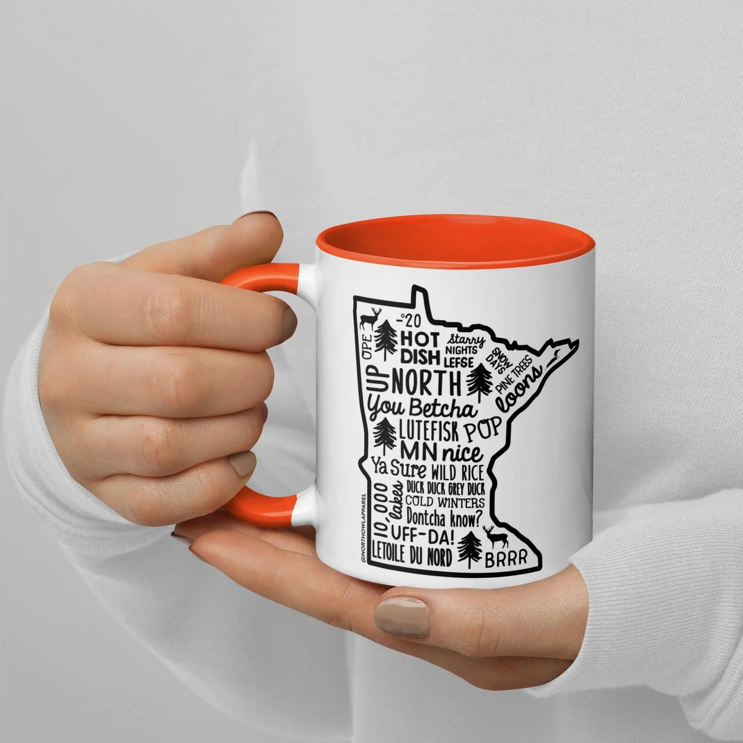 Minnesota Phrase Saying Mug North Owl Apparel