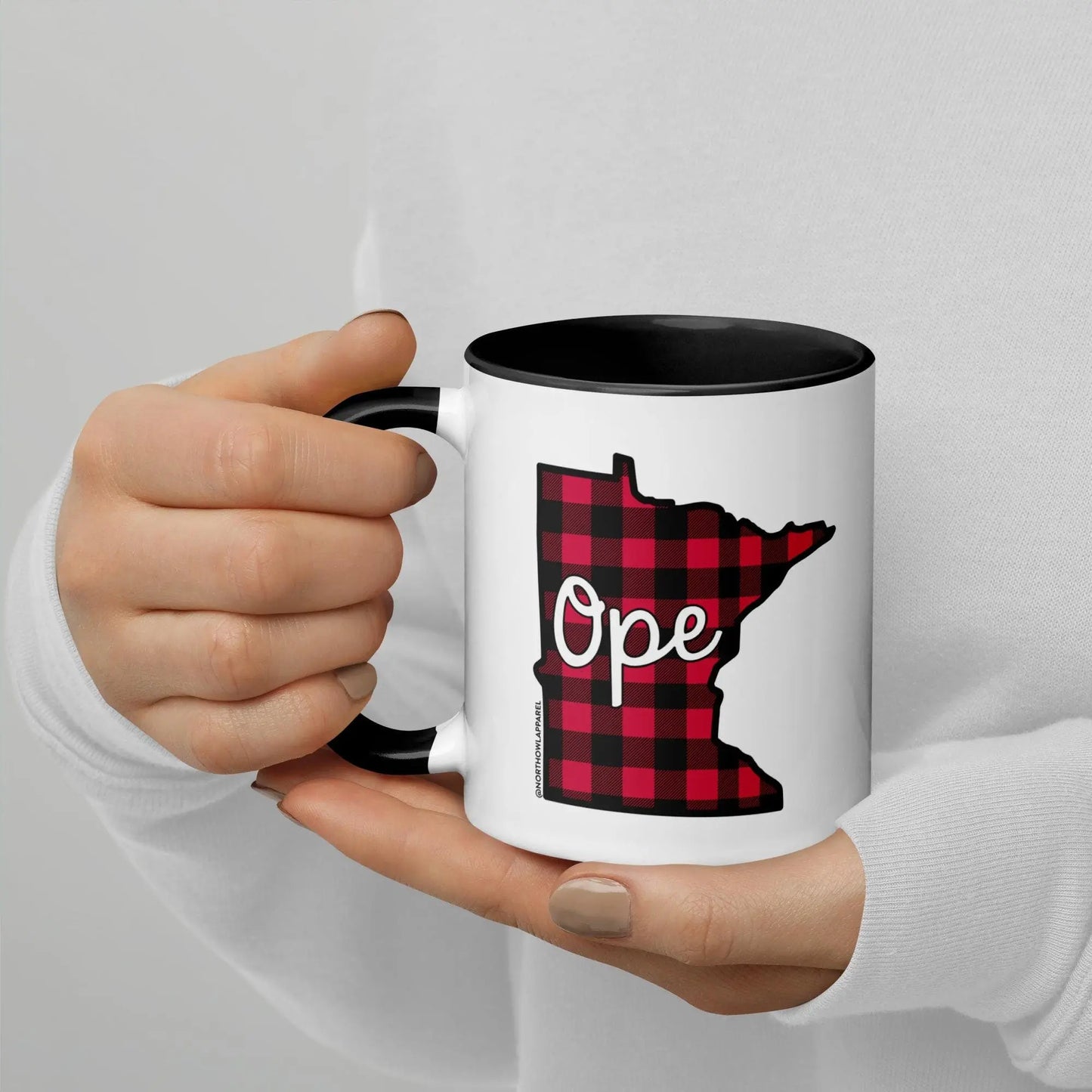 Ope Minnesota Buffalo Plaid Mug North Owl Apparel