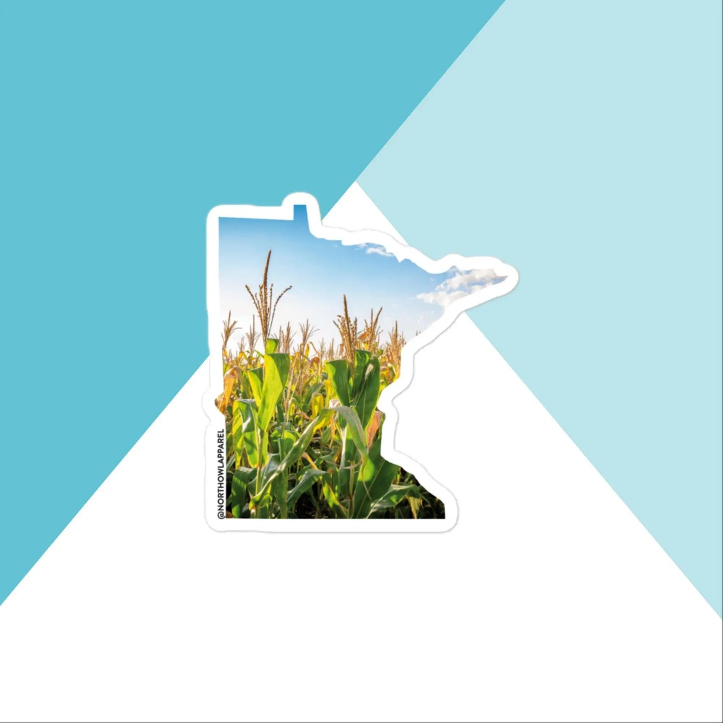 Minnesota Corn Vinyl Sticker North Owl Apparel