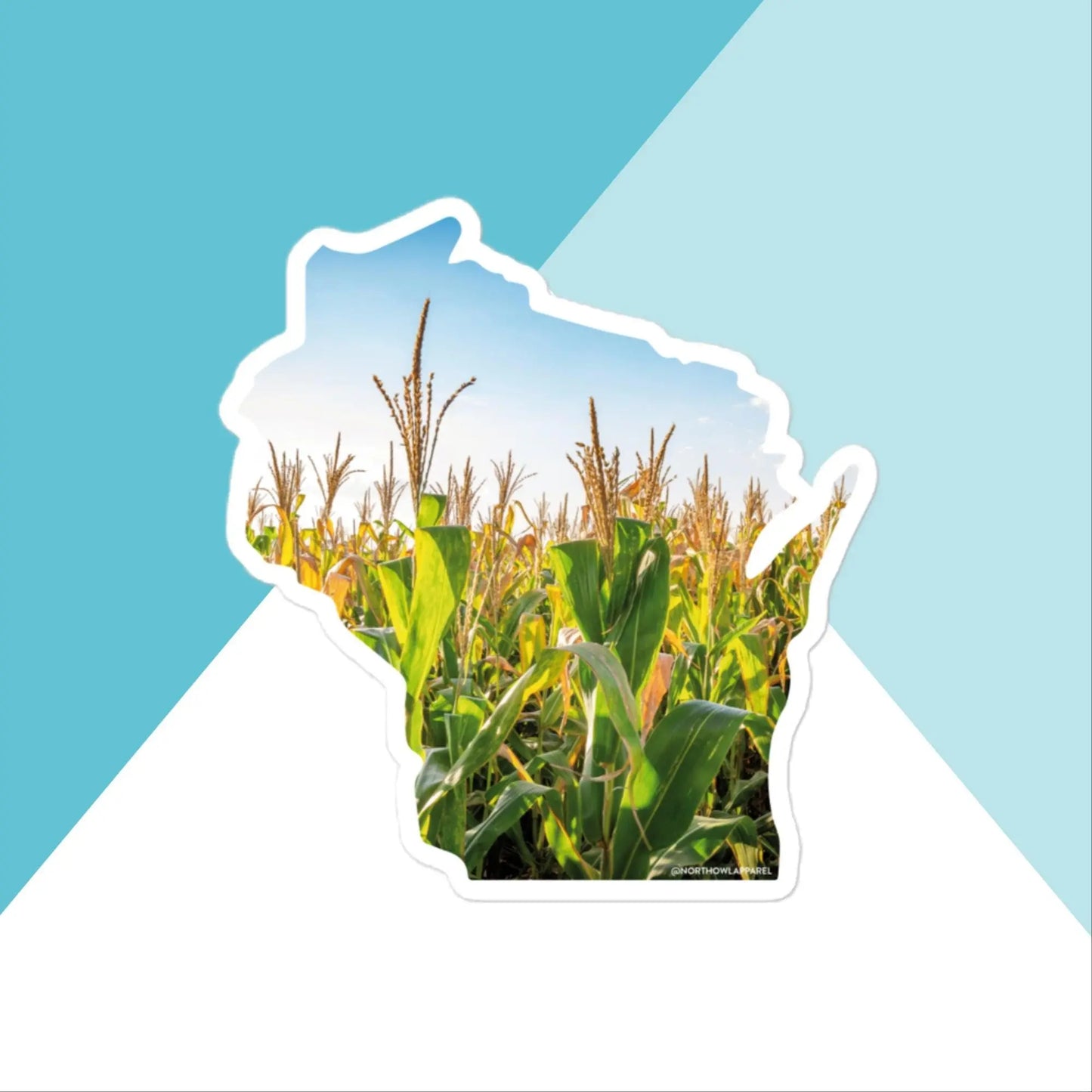 Wisconsin Corn Vinyl Sticker North Owl Apparel
