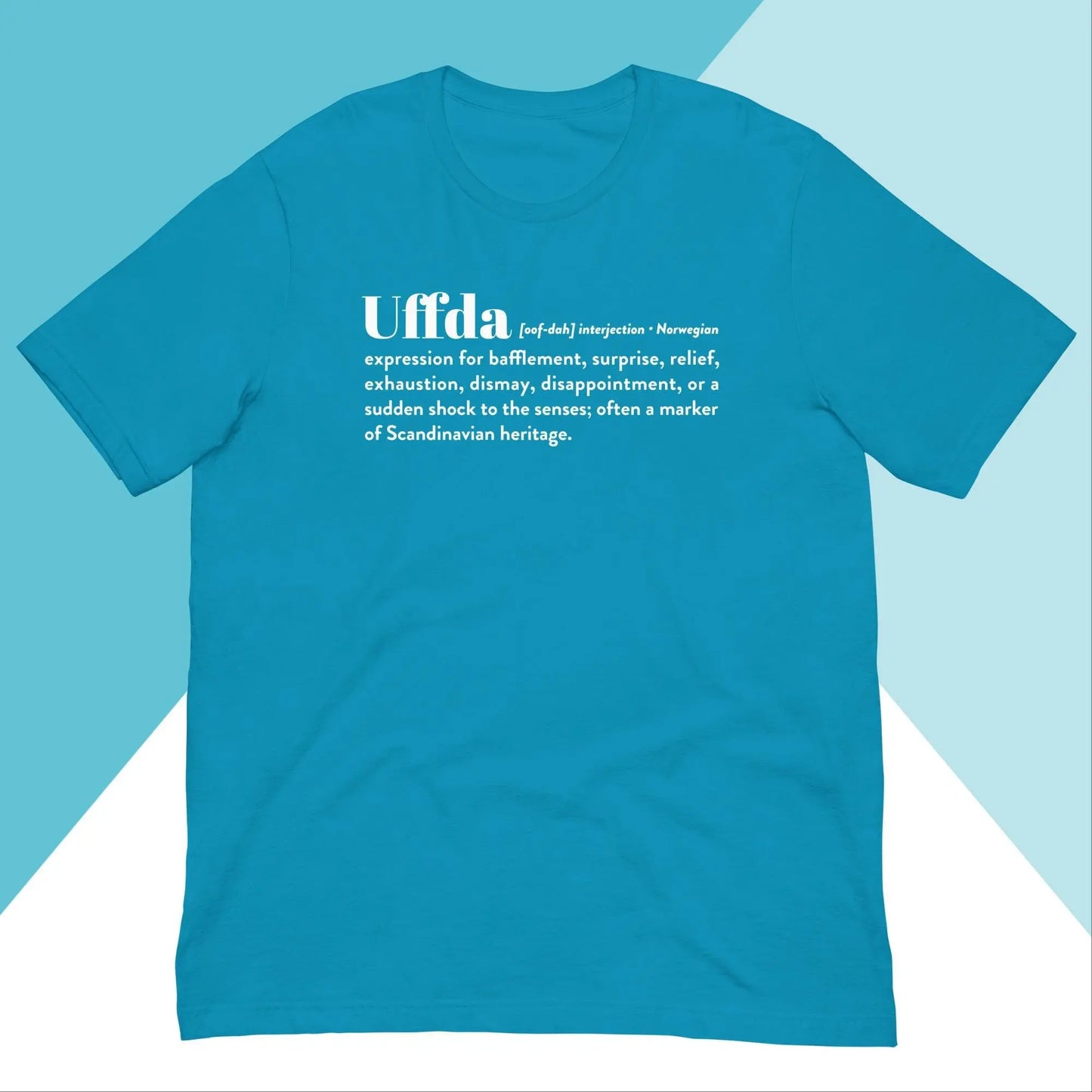 Uffda Definition Unisex Shirt North Owl Apparel