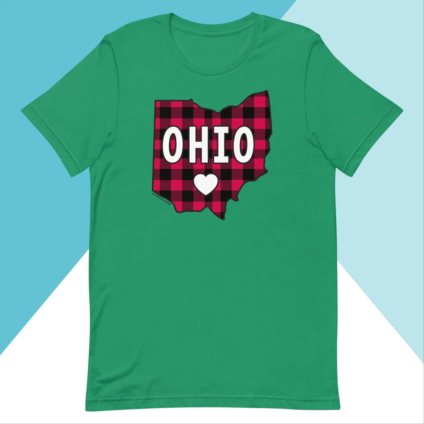 Ohio Buffalo Plaid Unisex Shirt North Owl Apparel