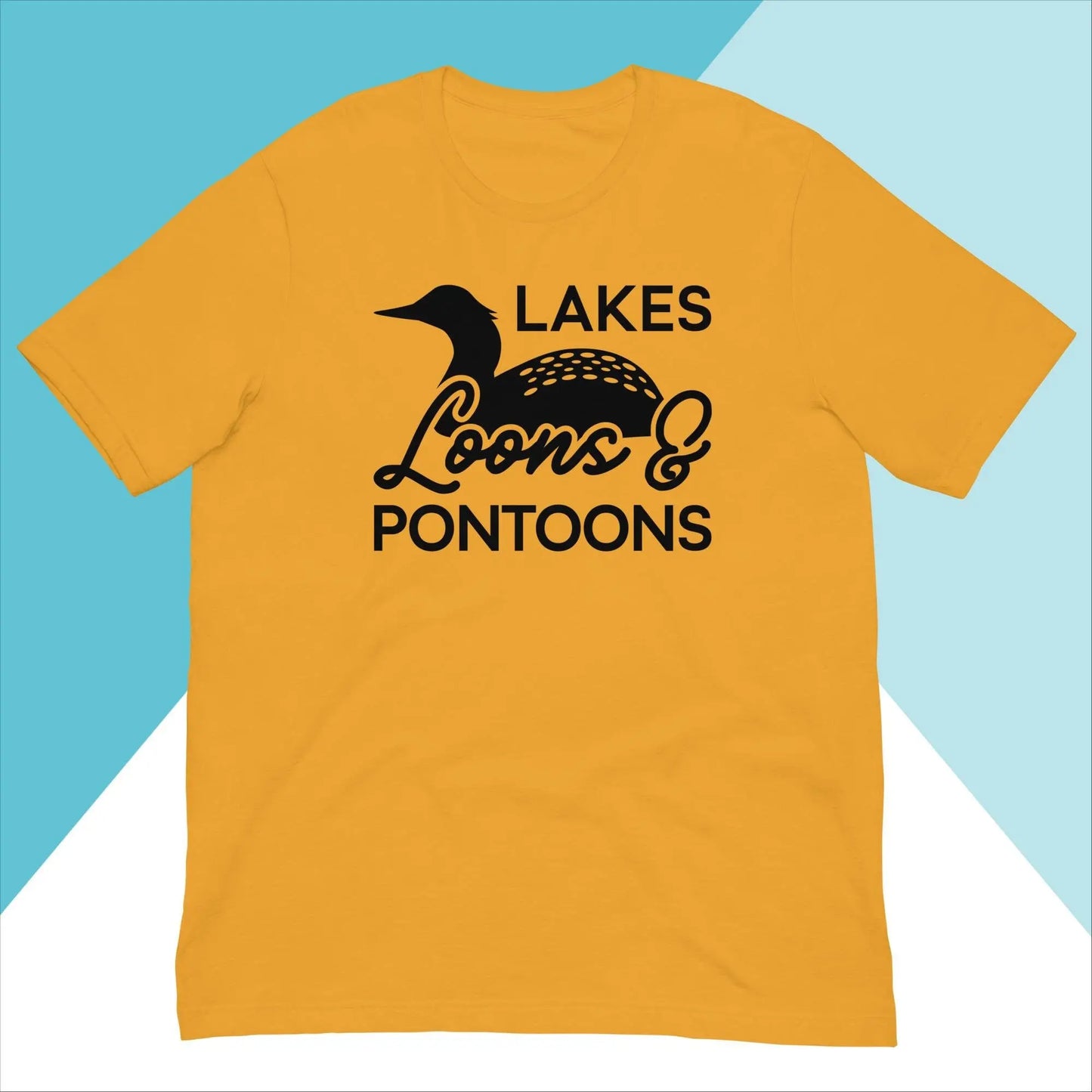 Lakes, Loons, & Pontoons Unisex Shirt North Owl Apparel