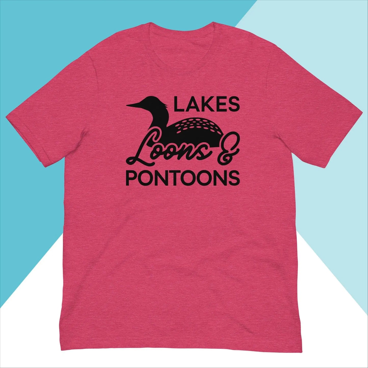 Lakes, Loons, & Pontoons Unisex Shirt North Owl Apparel