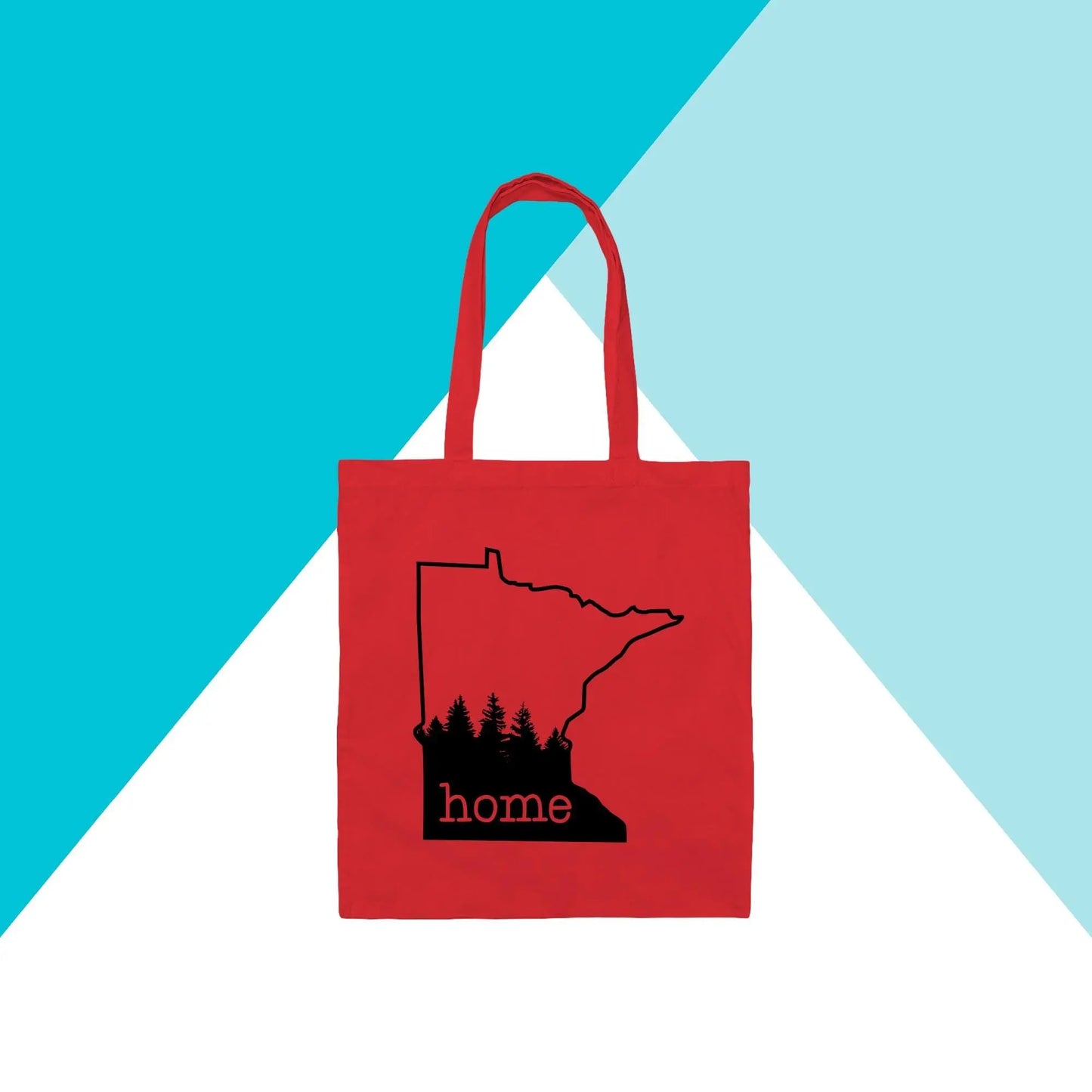 Minnesota Home Pine Trees Tote Bag North Owl Apparel