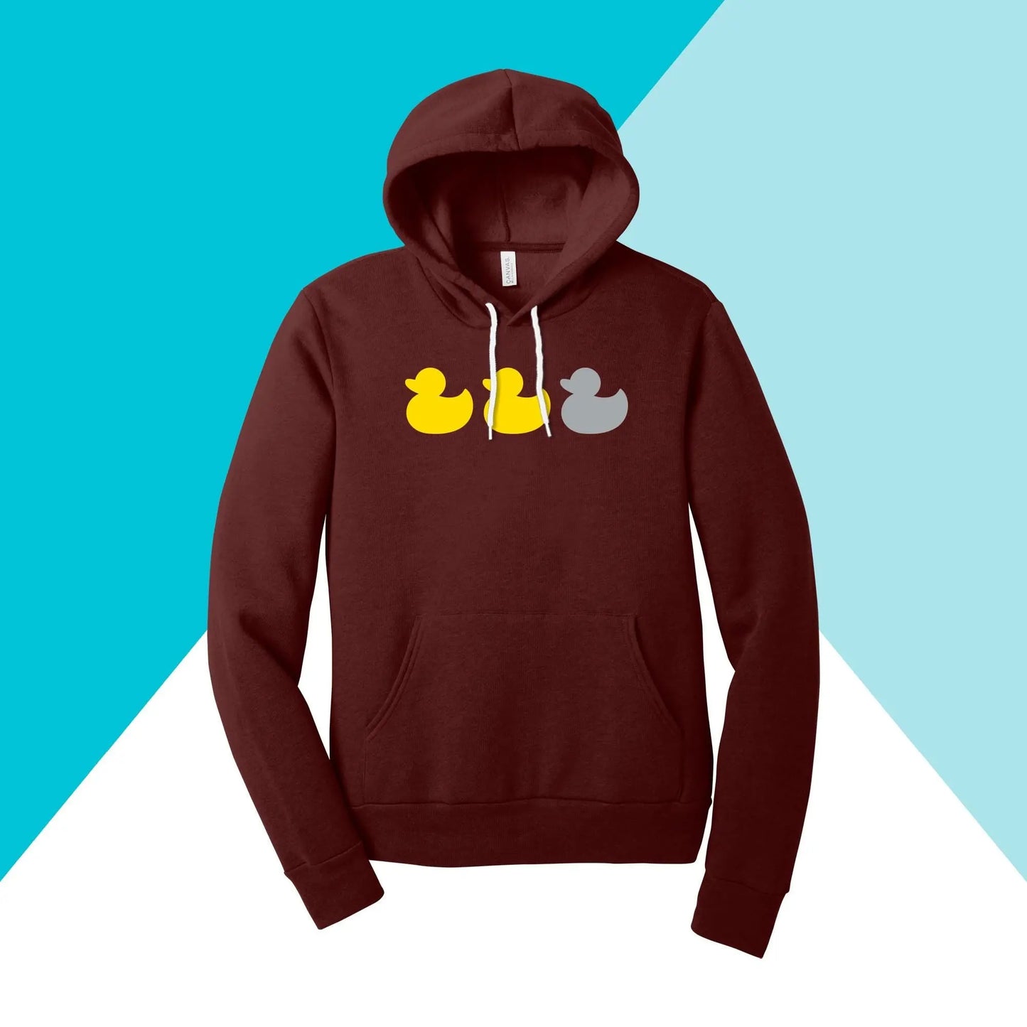 Duck Duck Grey Duck Hoodie Sweatshirt North Owl Apparel