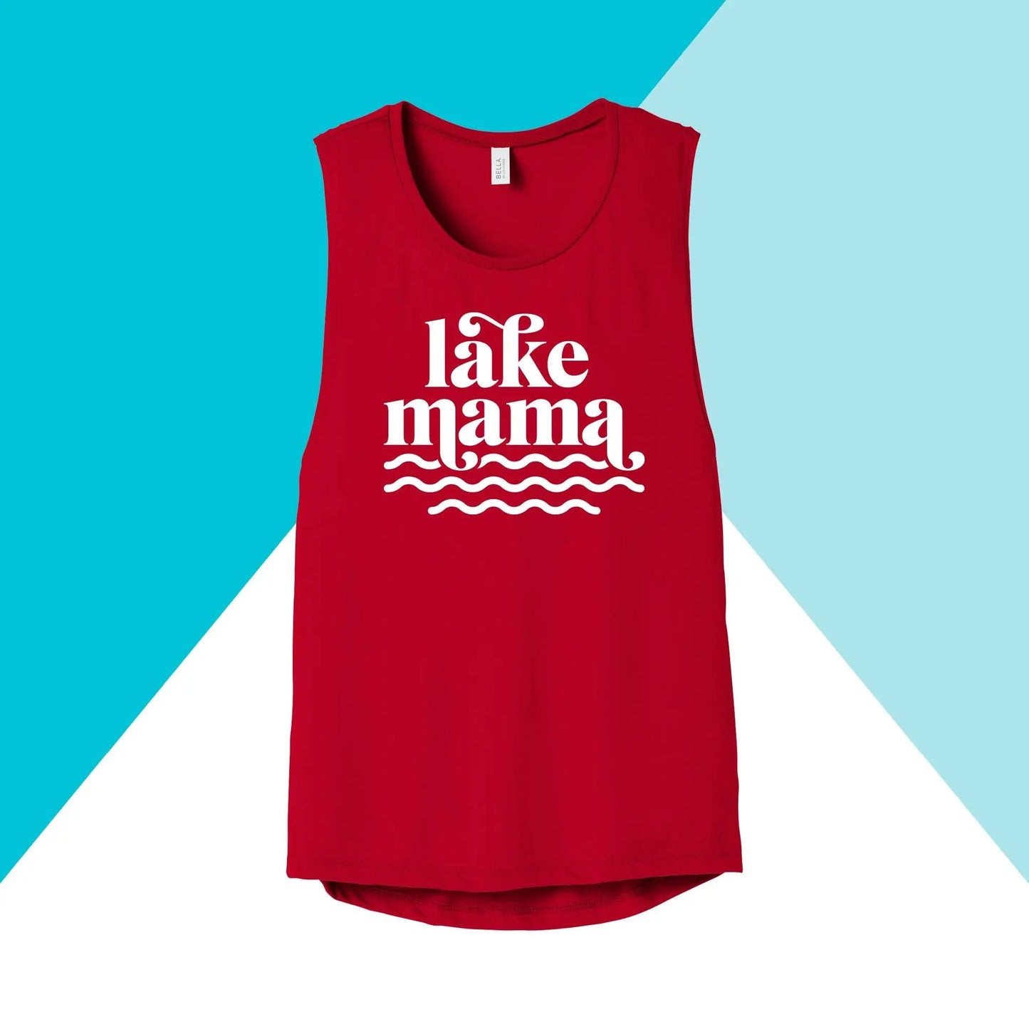 Lake Mama Women's Muscle Tank North Owl Apparel