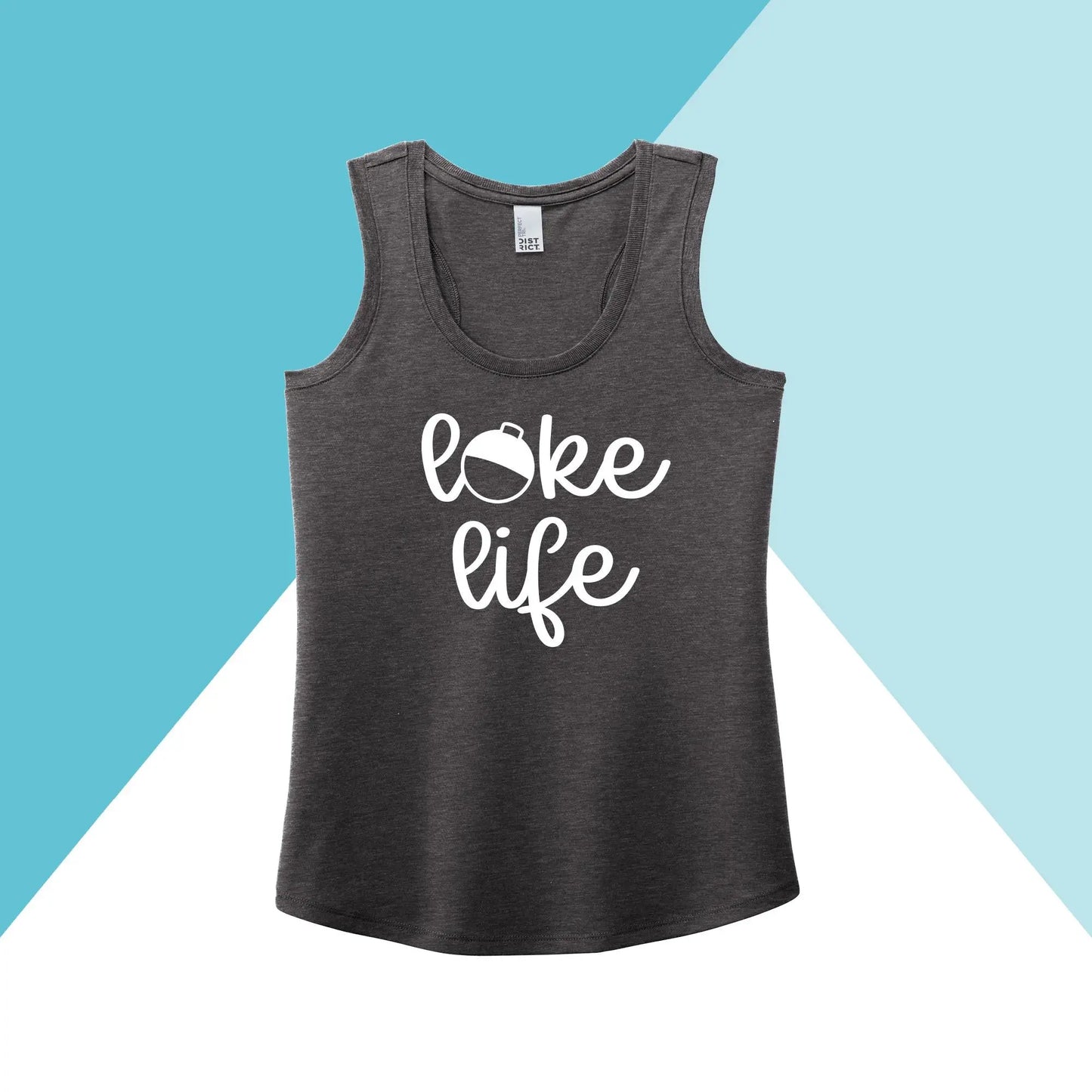 Lake Life Women's Racerback Tank North Owl Apparel