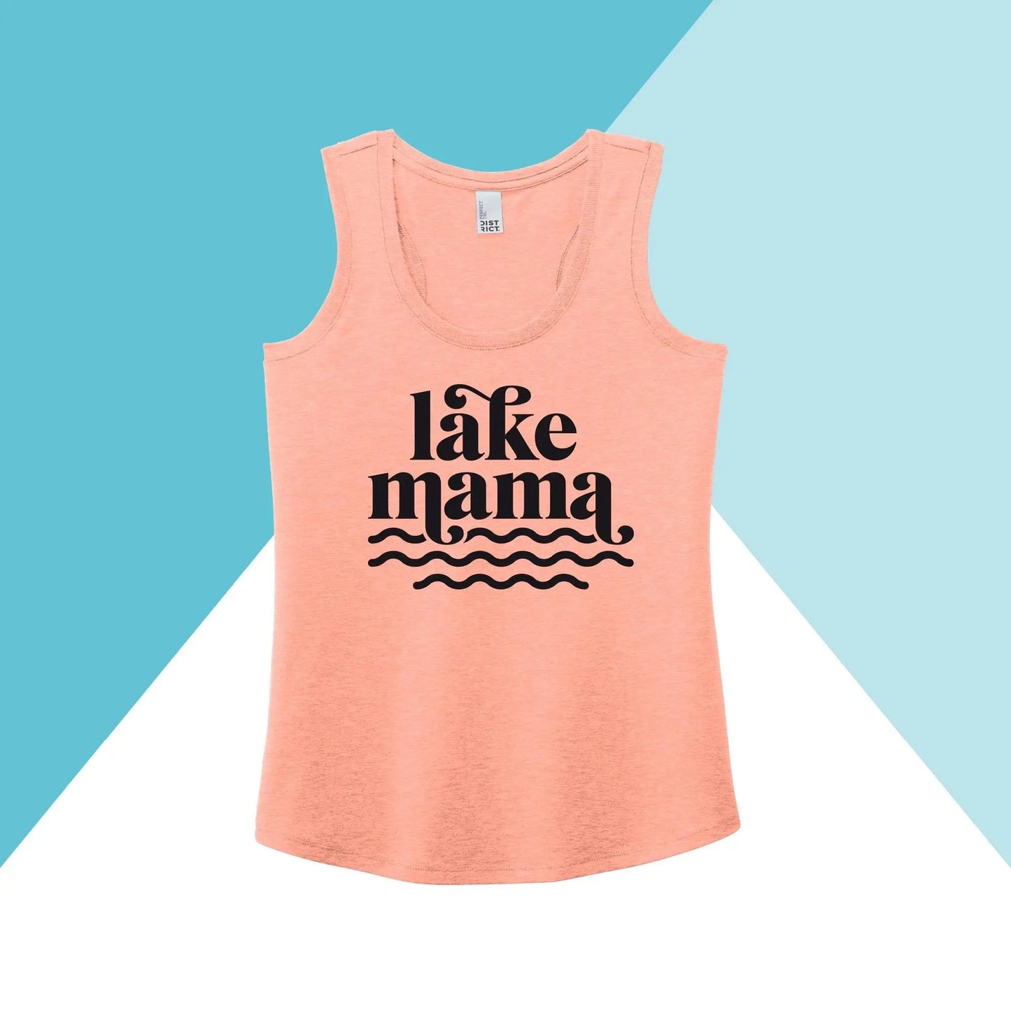 Lake Mama Women's Racerback Tank Top North Owl Apparel