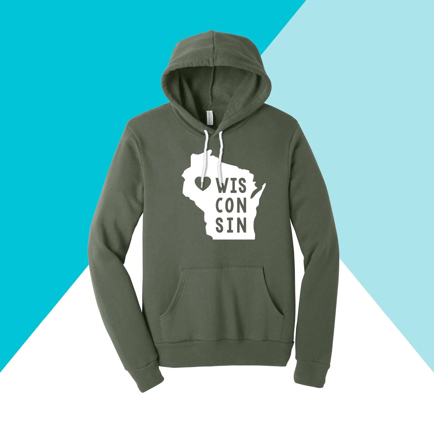 Wisconsin Unisex Hoodie Sweatshirt North Owl Apparel