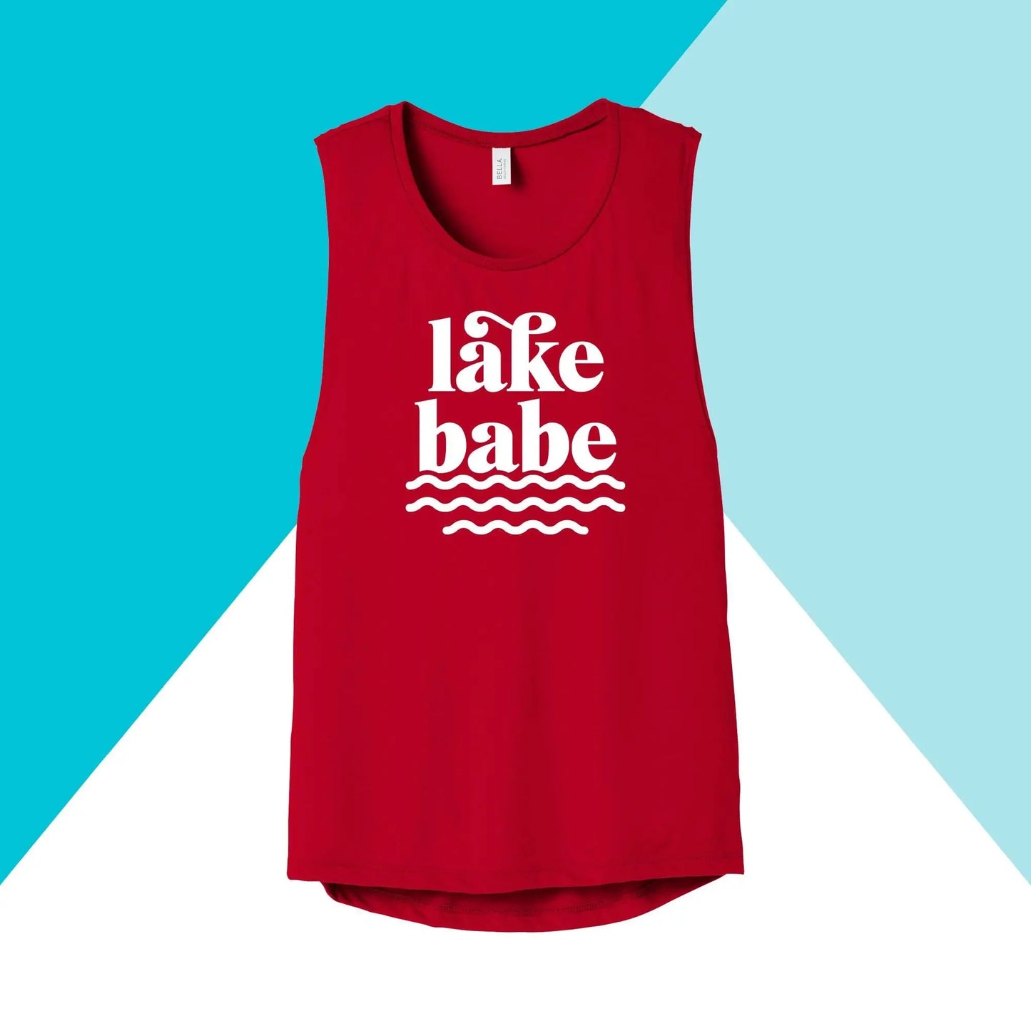 Lake Babe Women's Muscle Tank North Owl Apparel