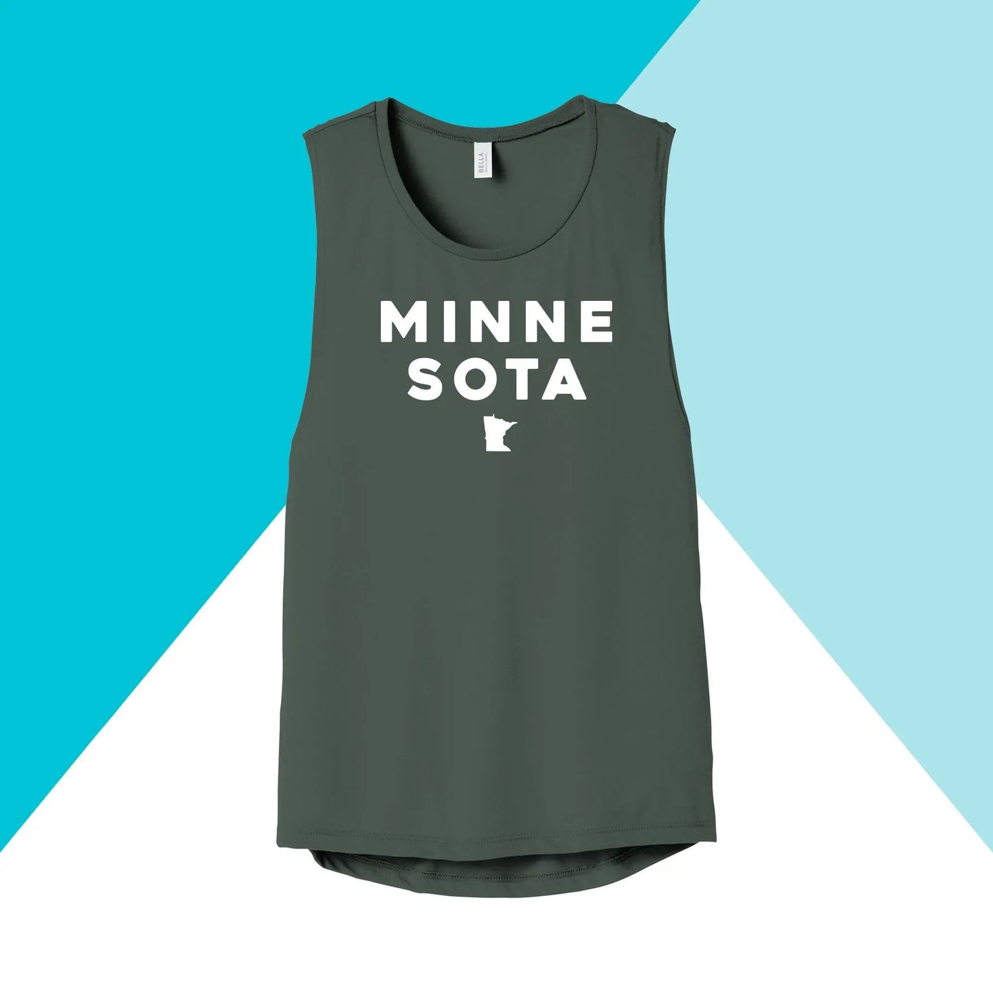 Minnesota Women's Muscle Tank North Owl Apparel