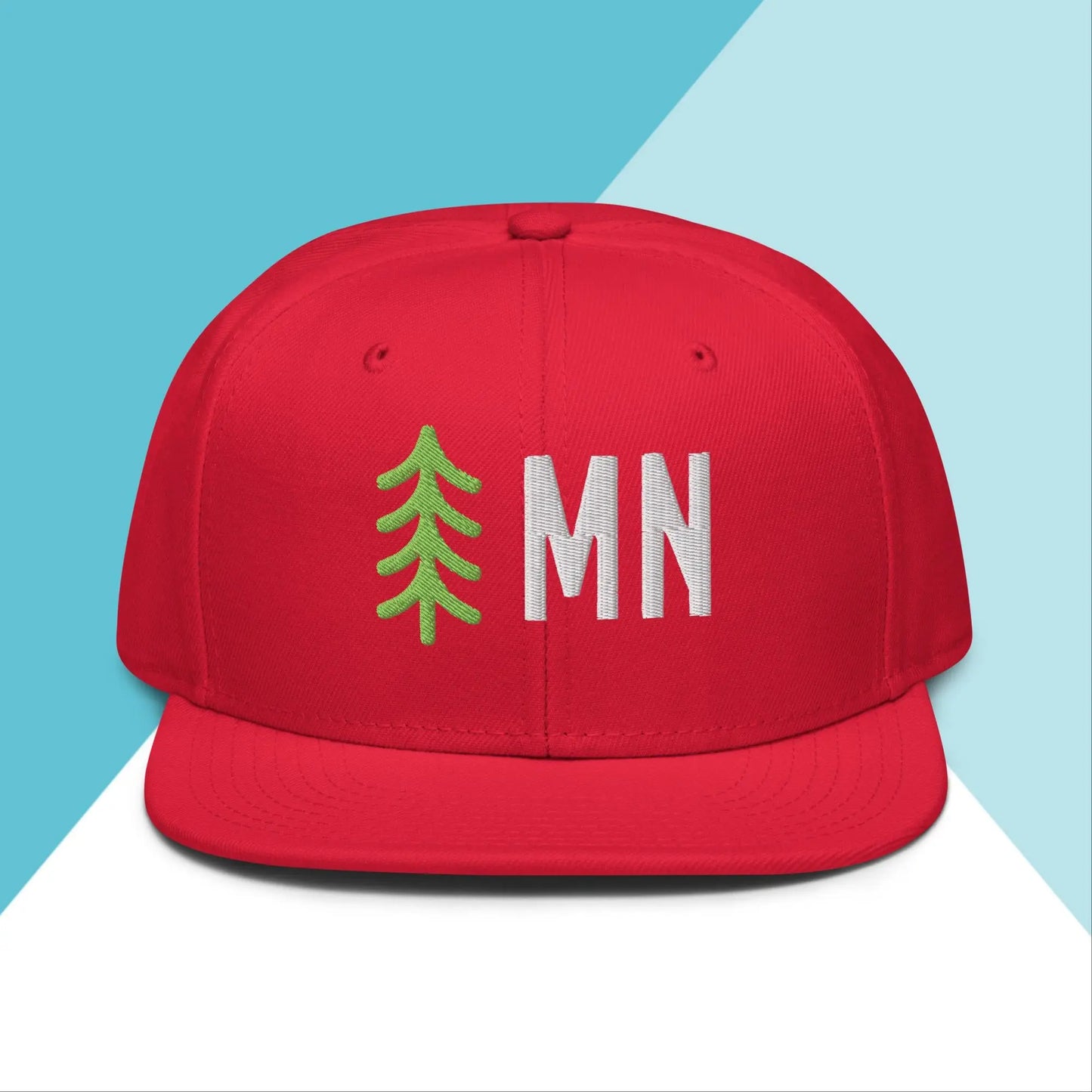 Minnesota Trees Snapback Hat North Owl Apparel
