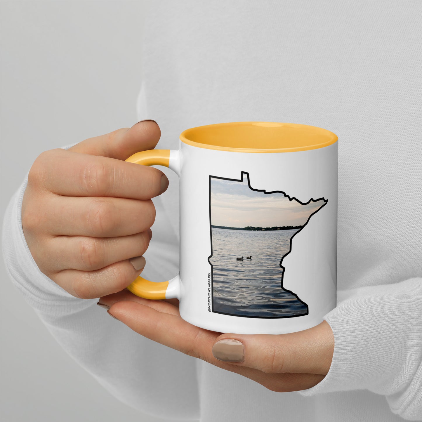 Minnesota Loons on the Lake Coffee Mug North Owl Apparel