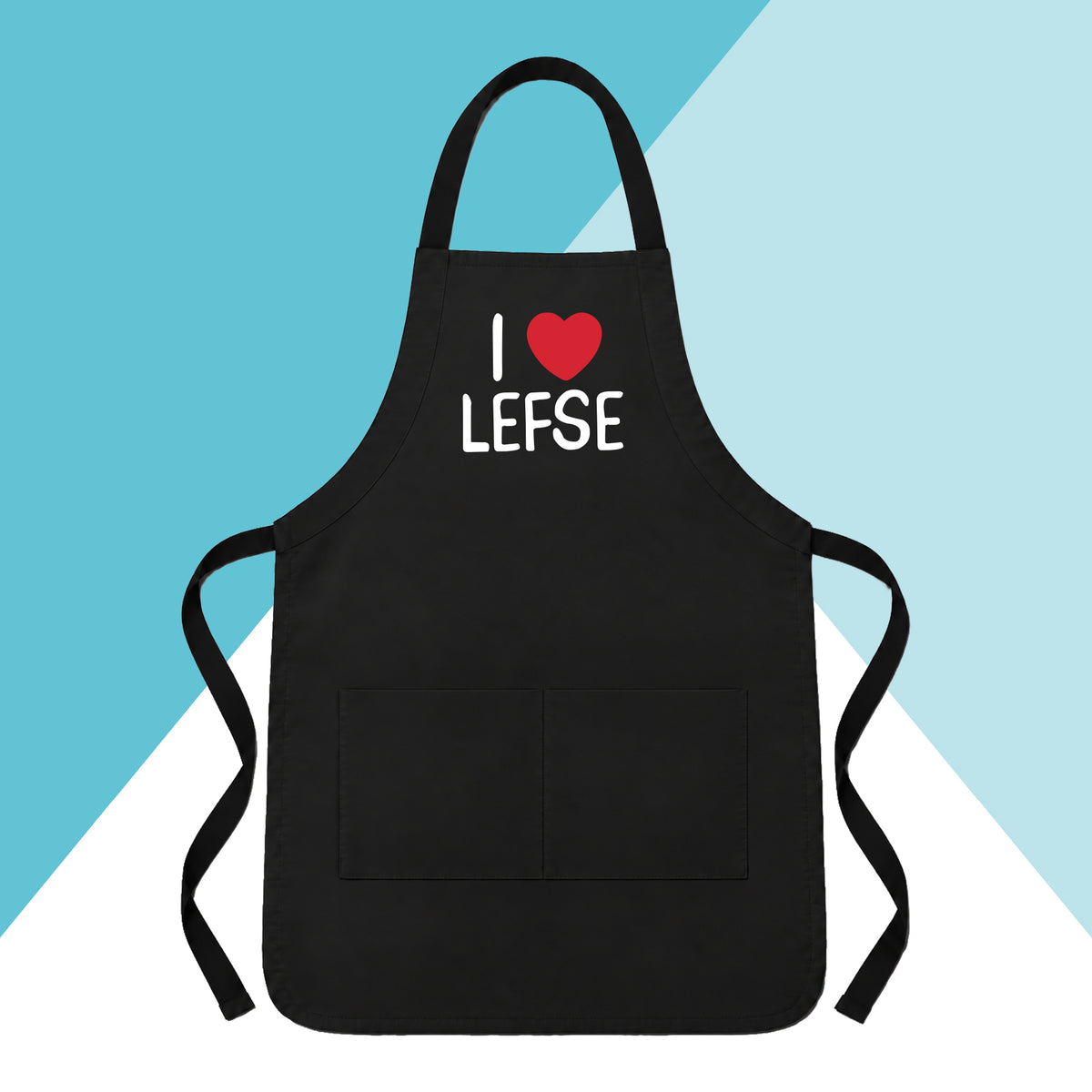I Love Lefse Apron North Owl Apparel