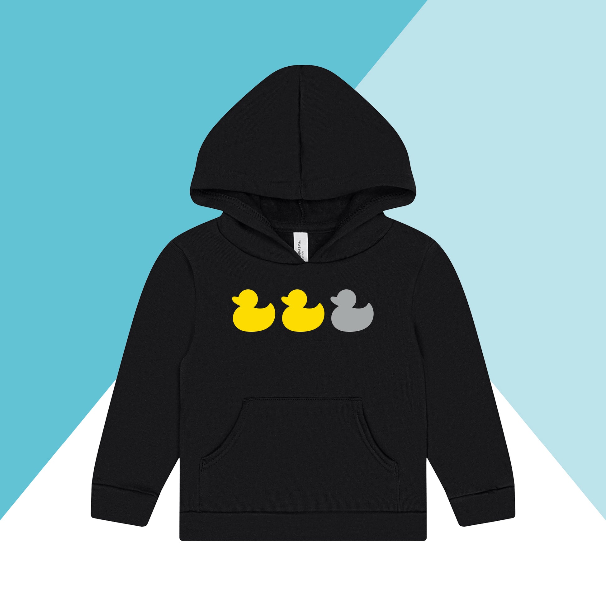 Duck Duck Grey Duck Toddler Hoodie Sweatshirt North Owl Apparel