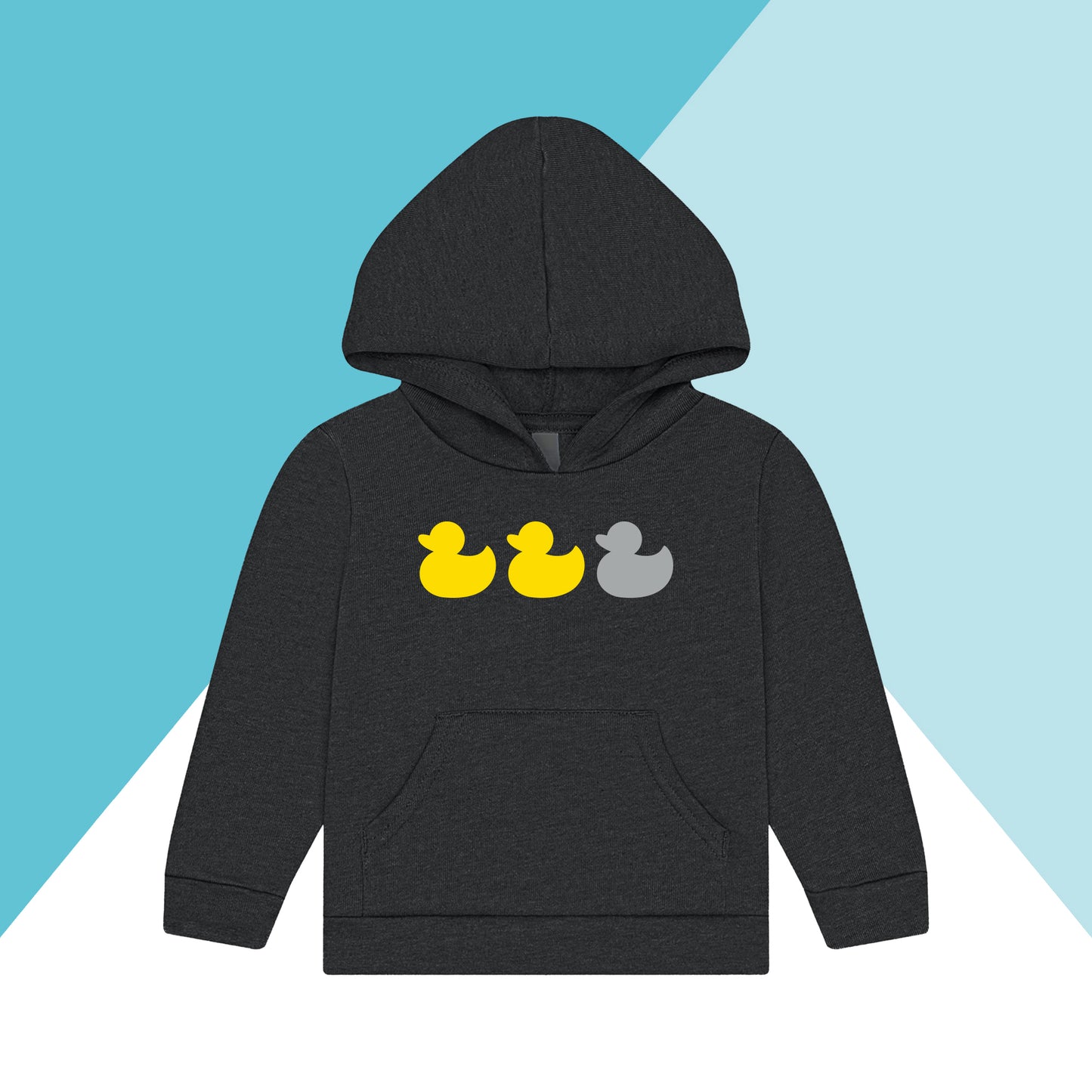 Duck Duck Grey Duck Toddler Hoodie Sweatshirt North Owl Apparel