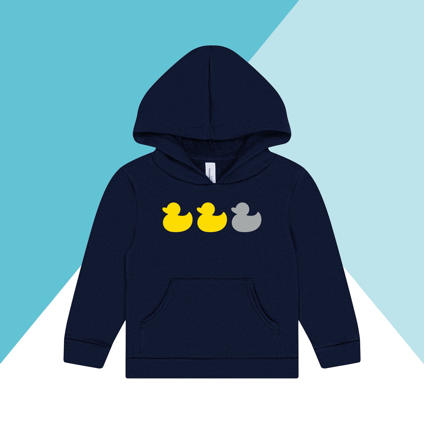 Duck Duck Grey Duck Toddler Hoodie Sweatshirt North Owl Apparel