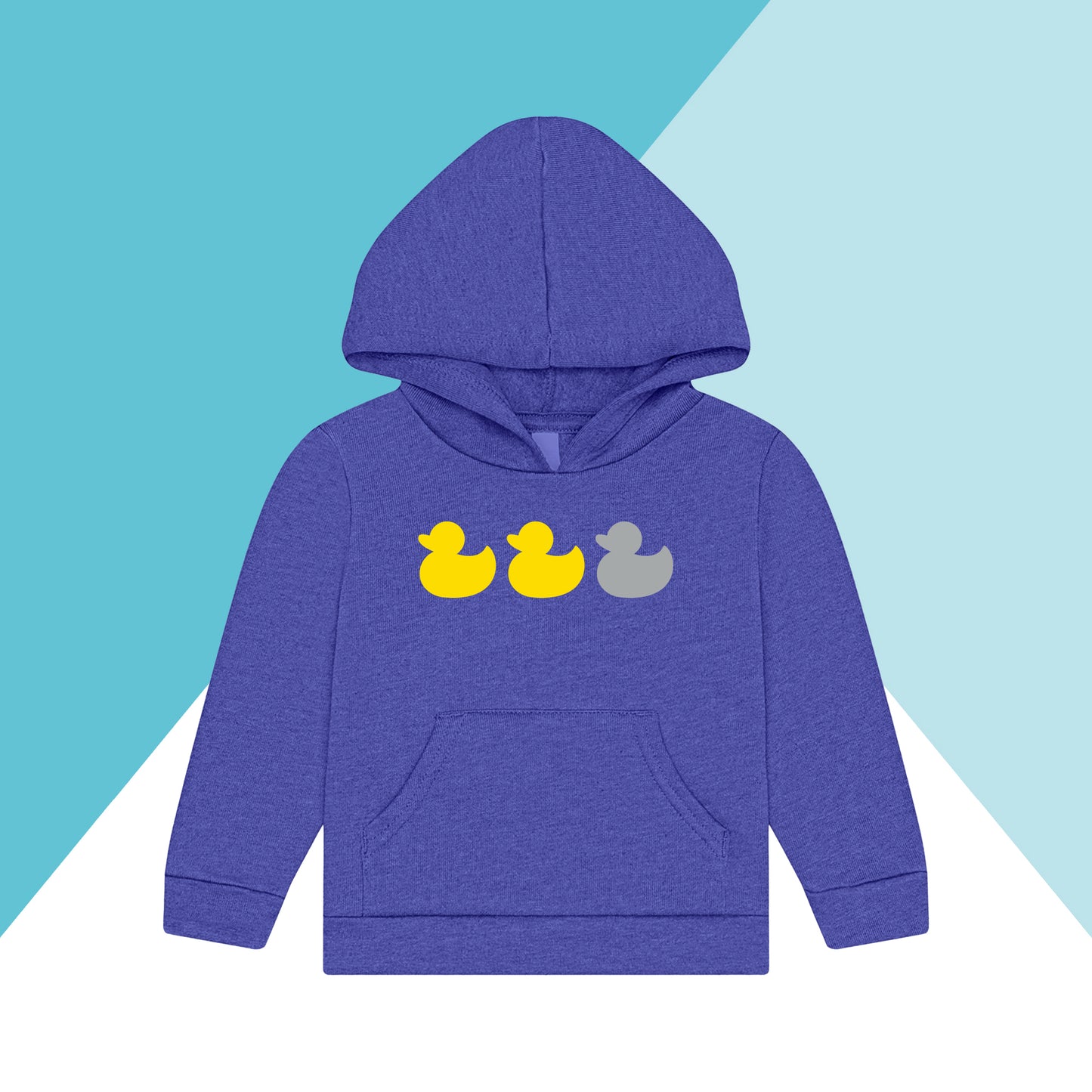 Duck Duck Grey Duck Toddler Hoodie Sweatshirt North Owl Apparel