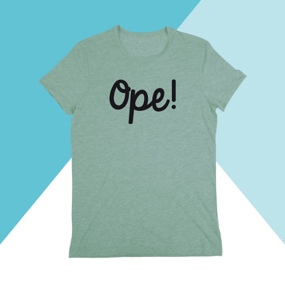 Ope Unisex Minnesota Saying Shirt North Owl Apparel