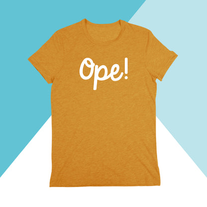 Ope Unisex Minnesota Saying Shirt North Owl Apparel