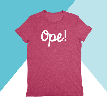 Ope Unisex Minnesota Saying Shirt North Owl Apparel