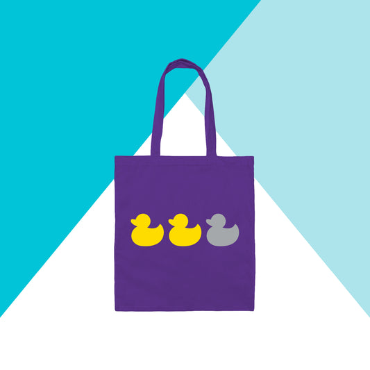 Duck Duck Grey Duck Tote Bag North Owl Apparel