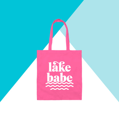 Lake Babe Tote Bag North Owl Apparel