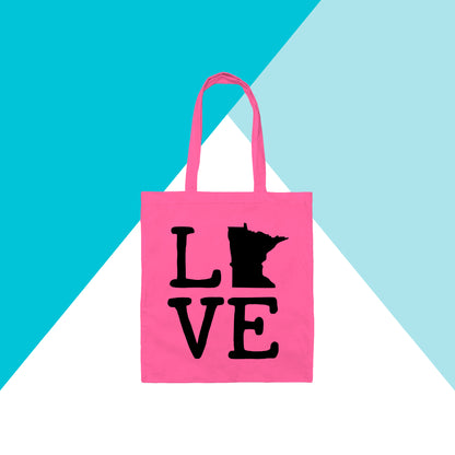 Minnesota Love Tote Bag North Owl Apparel