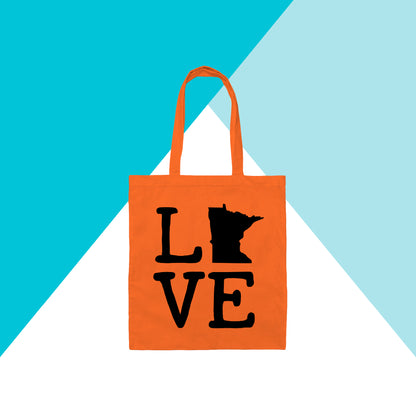 Minnesota Love Tote Bag North Owl Apparel