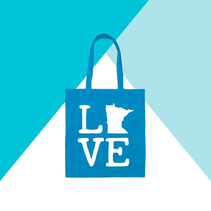 Minnesota Love Tote Bag North Owl Apparel