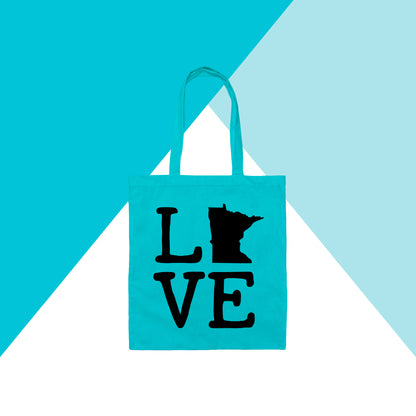 Minnesota Love Tote Bag North Owl Apparel