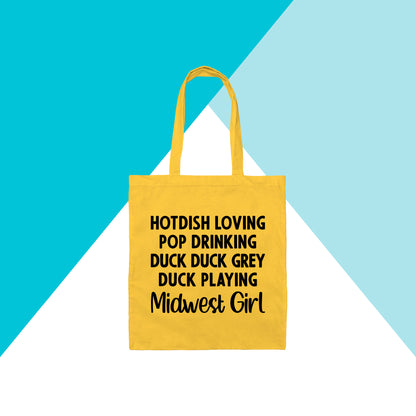 Midwest Girl Tote Bag North Owl Apparel