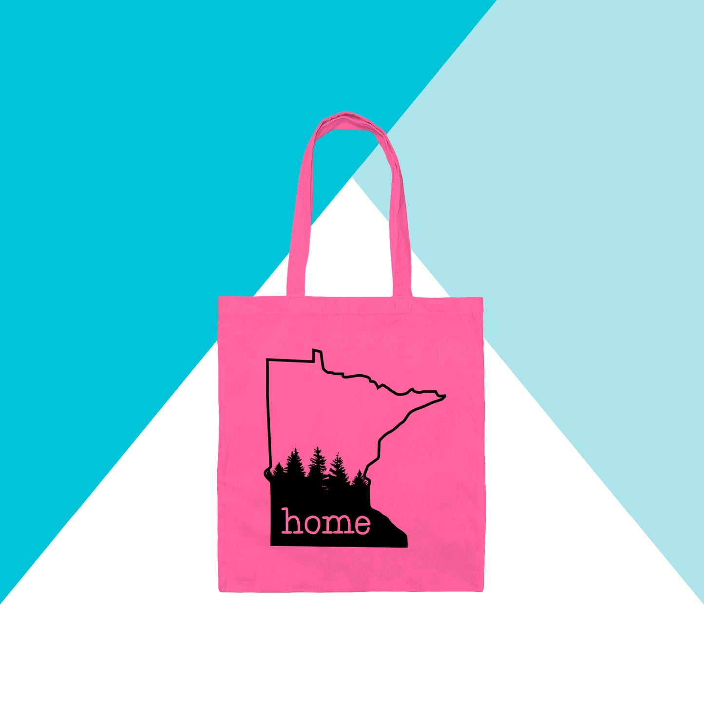 Minnesota Home Pine Trees Tote Bag North Owl Apparel