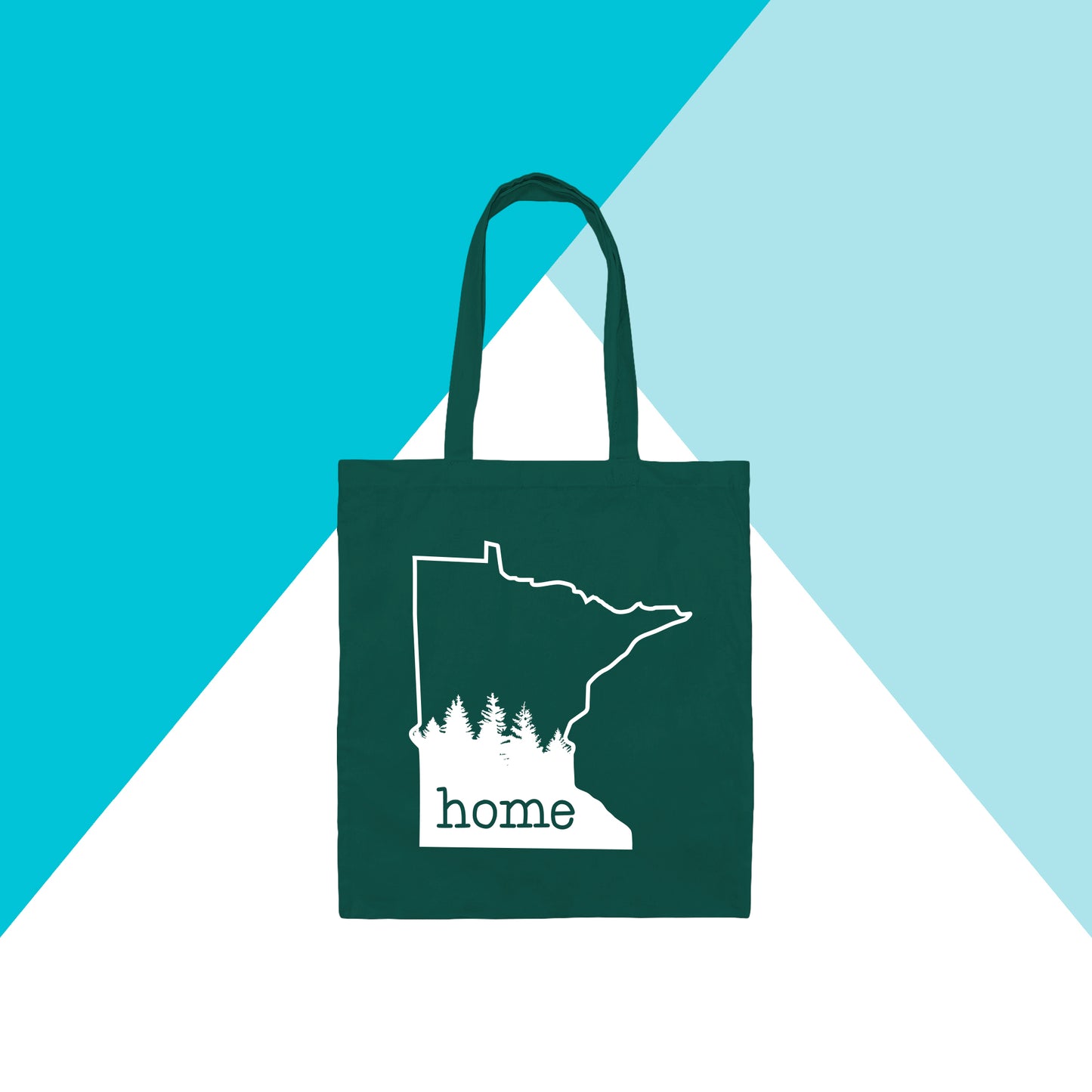 Minnesota Home Pine Trees Tote Bag North Owl Apparel