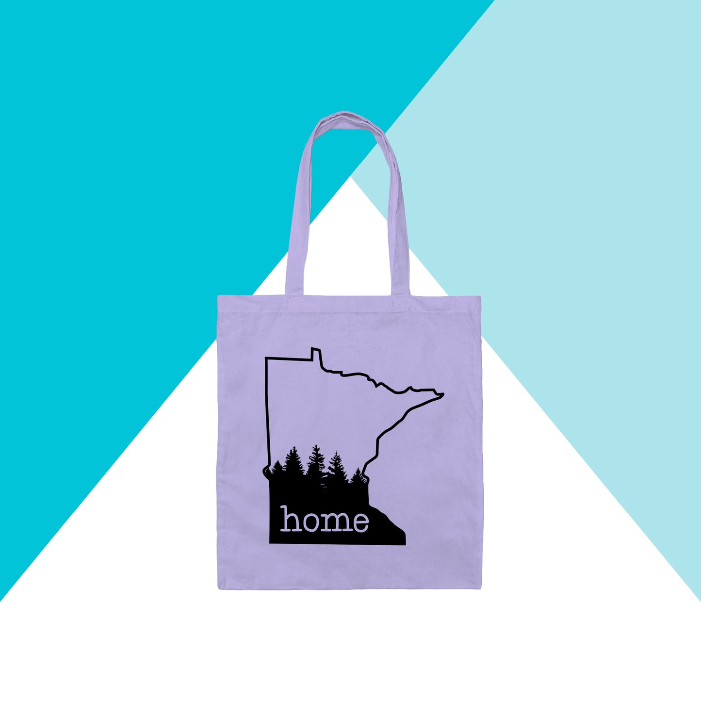 Minnesota Home Pine Trees Tote Bag North Owl Apparel