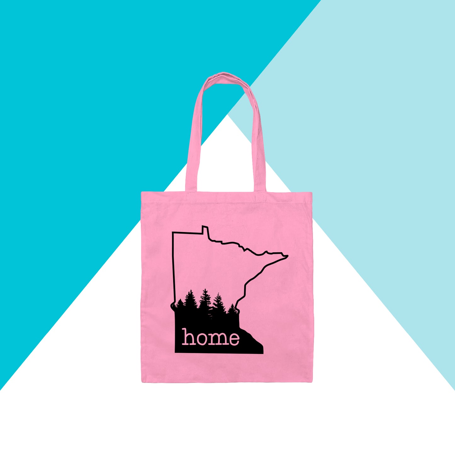 Minnesota Home Pine Trees Tote Bag North Owl Apparel